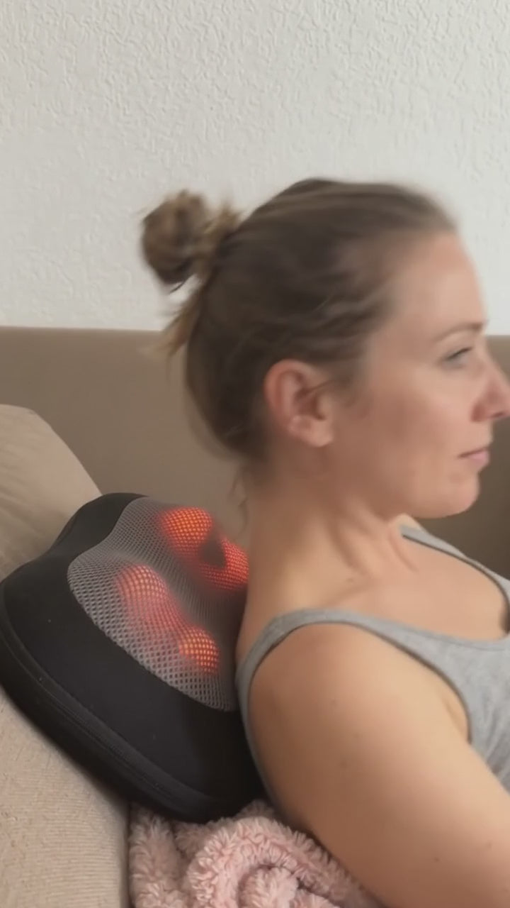 Cervicalma · Almohada de masaje shiatsu con calor